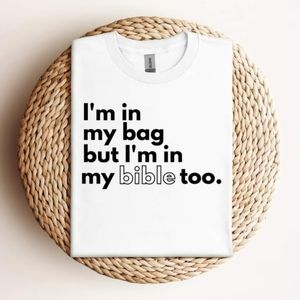 In My Bag, In My Bible Too Handmade T-Shirt